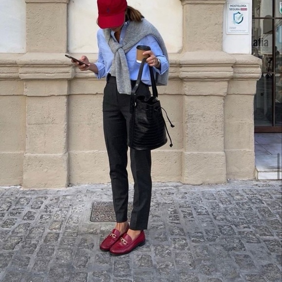 Softwalk Whitby Women's Shoes Dark Red Size 9 Oxford blood red leather - Picture 15 of 16